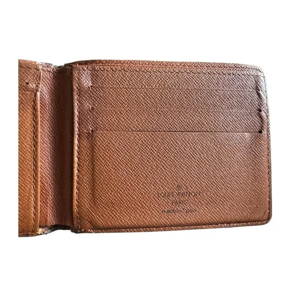 Louis Vuitton Preowned Men’s Monogram Canvas Billfold Wallet Spain Made Good Con
